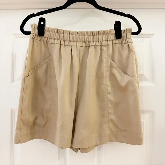 Elizabeth and James Easy Shorts High Waist Tan sz XS - Picture 3 of 6